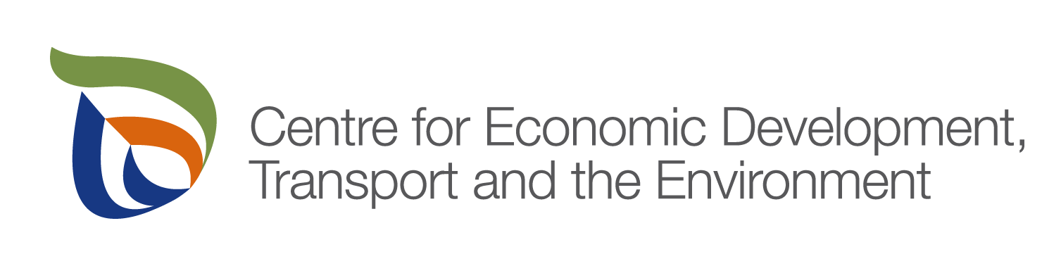 Centre for Economic Development, Transport and the Enviroment logo